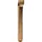 Ekena Millwork Thorton Arts and Crafts Smooth Bracket w/ Offset Brace, Western Red Cedar, 5 1/2"W x 40"D x 44"H BKT0604X40X44THR03SWR - alternate 4
